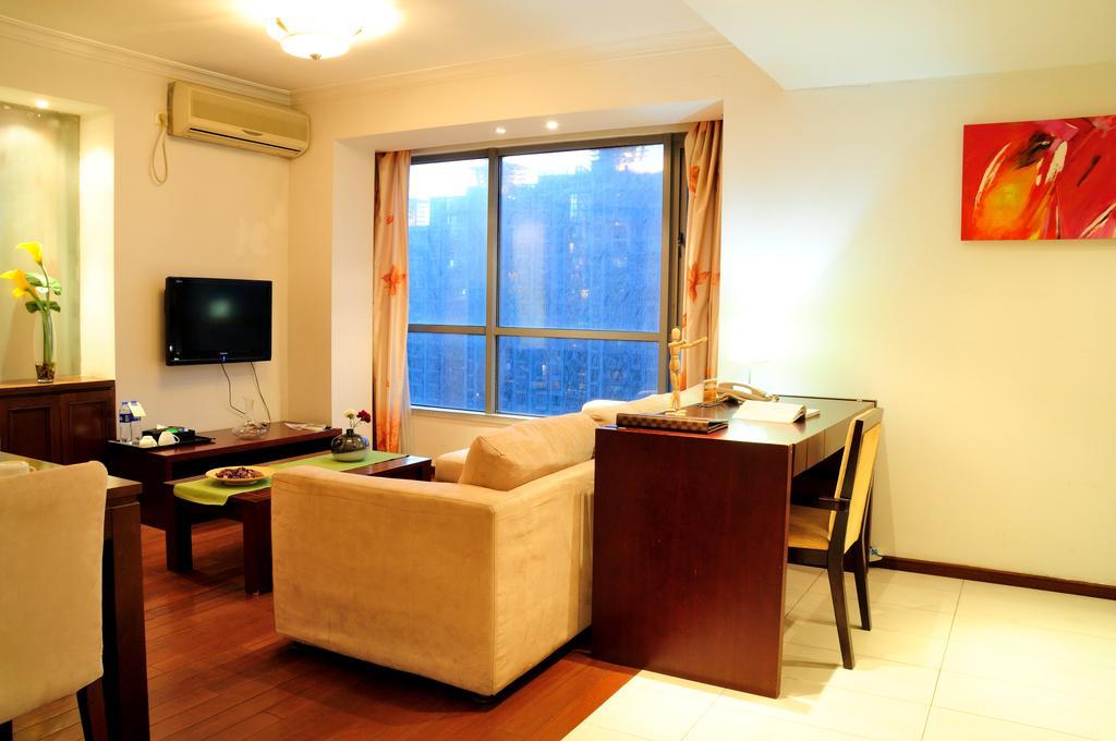 Shanghai Kingland Serviced Apartment Екстер'єр фото