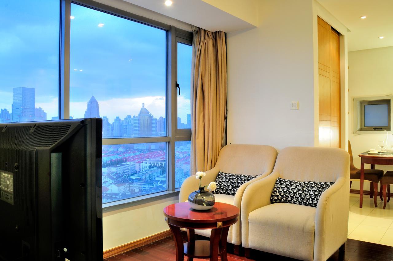 Shanghai Kingland Serviced Apartment Екстер'єр фото