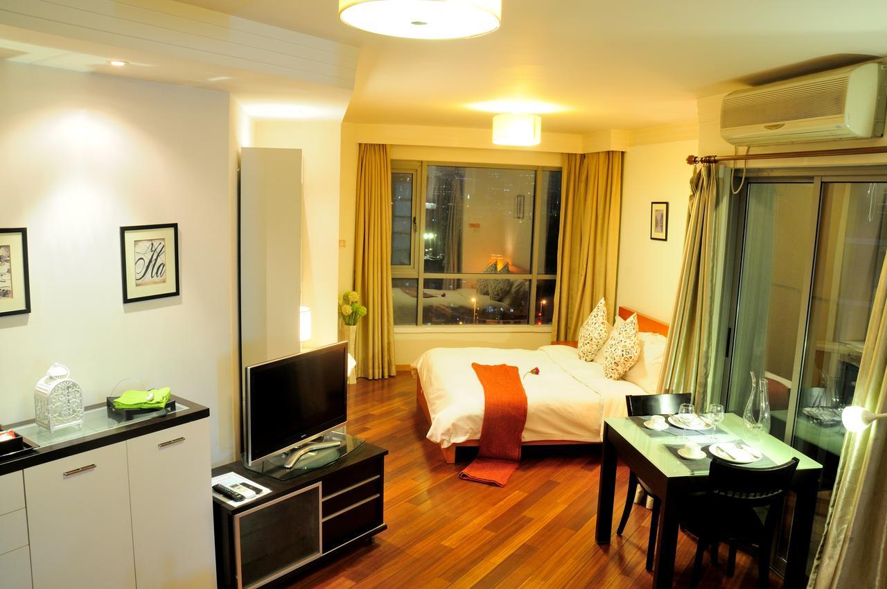 Shanghai Kingland Serviced Apartment Екстер'єр фото